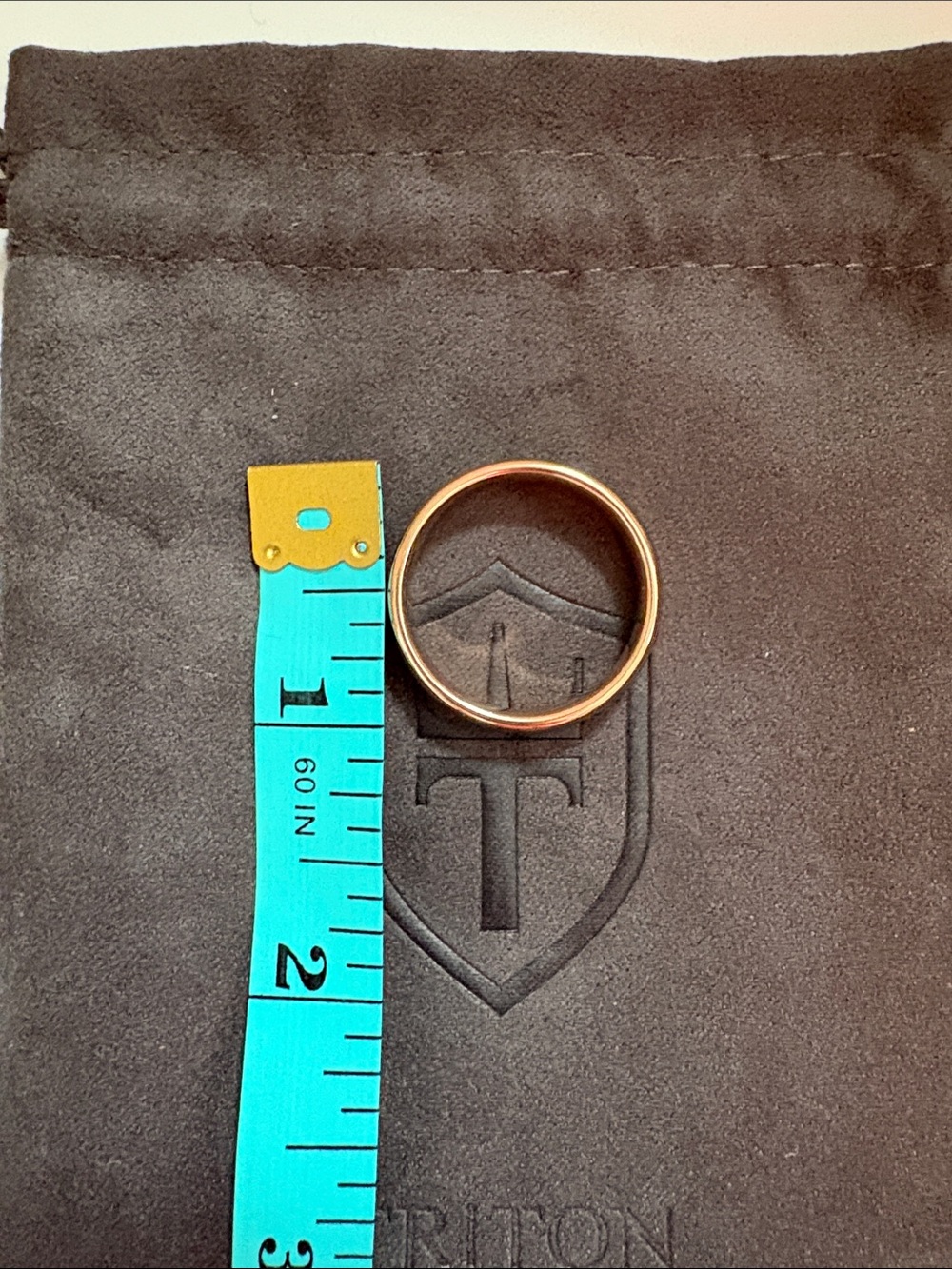NWT [Triton] 6MM Tungsten Carbide Domed Bright Finish/Round Edge Ring Men’s 12 - Picture 9 of 10